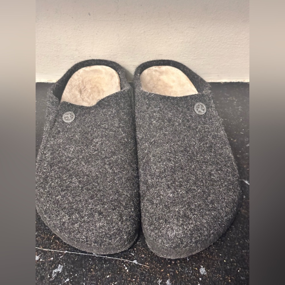 Birkenstock Zermatt Wool Clog Indoor Slippers Womens Size 39 US 8/8.5 - Picture 1 of 9